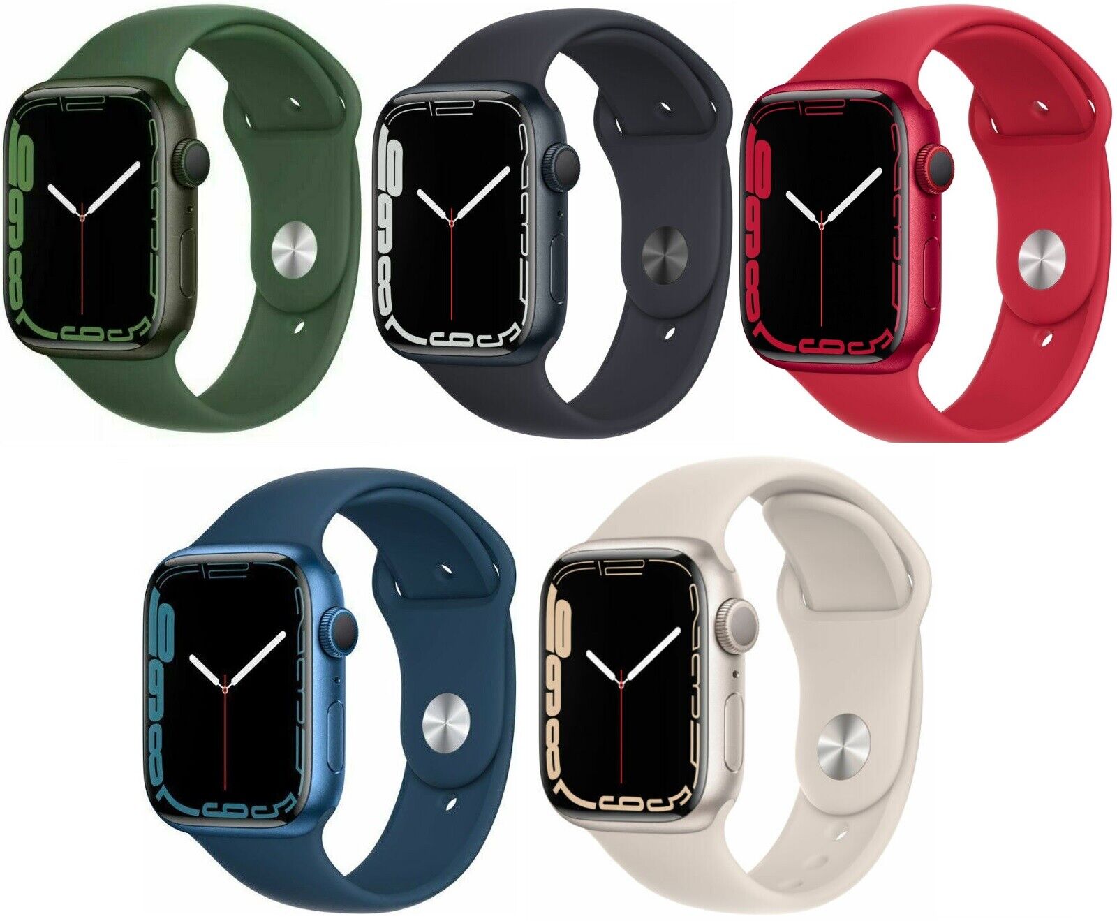 Apple Watch Series 7 GPS & Cell Blue, Green, Black, Red Apple Watch Series 7 GPS & Cell Blue, Green, Black, Red